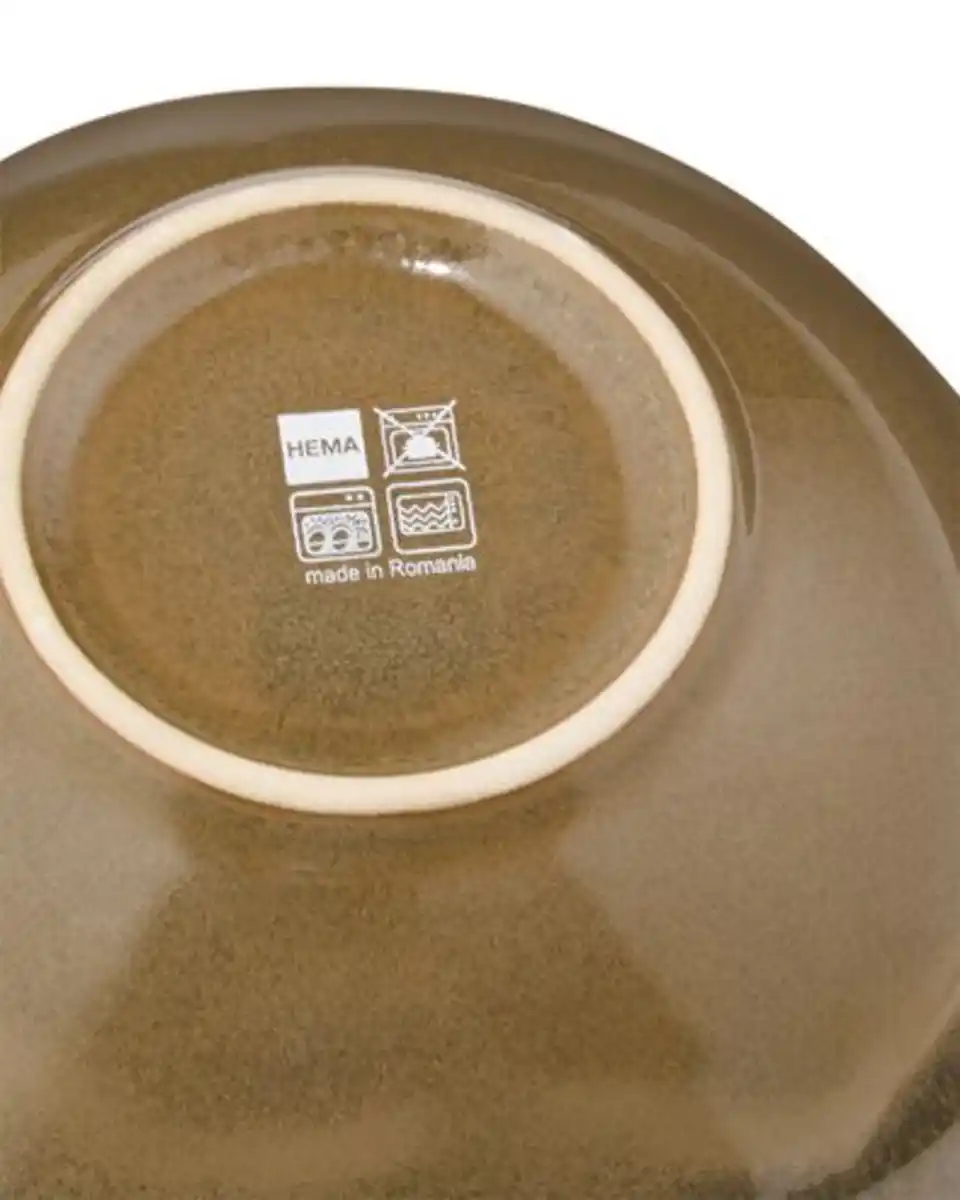 Bild 2 von Schale Ø 16,5 cm, Monaco, Steingut, dunkelbraun