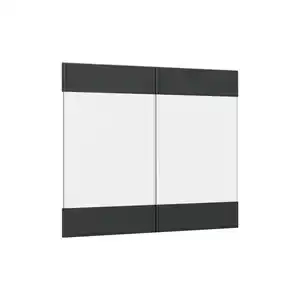 Vicco Küchenfront, Anthrazit, Holzwerkstoff, Rechteckig, 79.2x59x1.6 cm, Küchen, Küchenmöbel, Küchenschränke, Küchenoberschränke