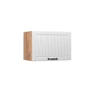 Vicco Hängeschrank, Weiß, Honigeiche, Holzwerkstoff, 1 Fächer, Rechteckig, 60x40x34.1 cm, Küchen, Küchenmöbel, Küchenschränke, Küchenoberschränke