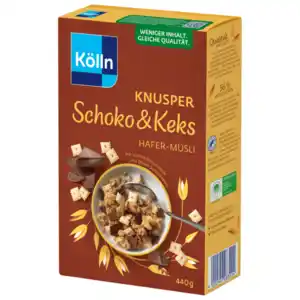 Kölln Knusper Schoko & Keks Hafer-Müsli 440g