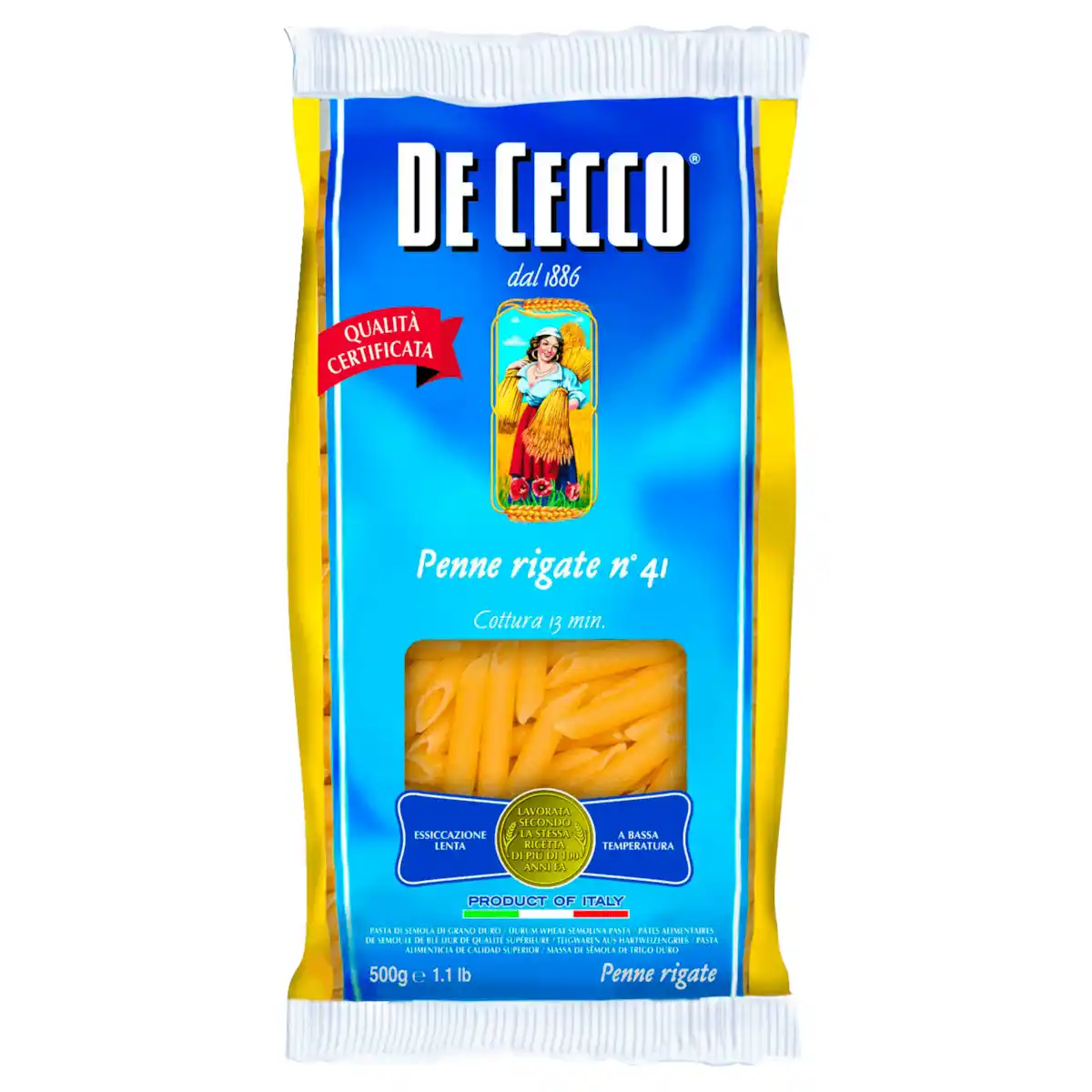 Bild 1 von De Cecco Penne Rigate Nr.41 500g