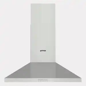 Gorenje Dunstabzugshaube, Silber, Metall, Kunststoff, 60x16.6x45 cm, Küchen, Küchenelektrogeräte, Dunstabzugshauben, B