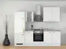 Bild 1 von Küchenblock in Weiss inkl. Geräte und Spüle 'Wito', Weiß