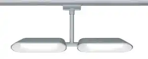 Schienensystem-Strahler Spot Dipper max. 16 Watt, Chromfarben