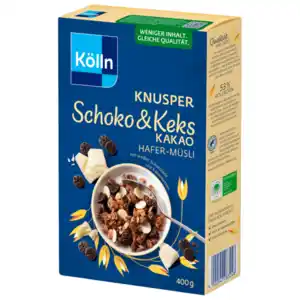 Kölln Knusper Schoko & Keks Hafer-Müsli 400g