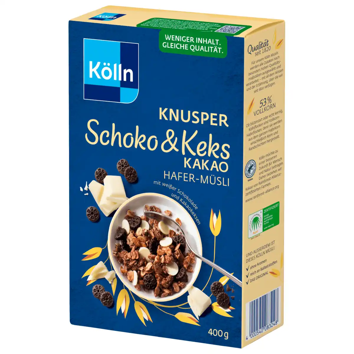 Bild 1 von Kölln Knusper Schoko & Keks Hafer-Müsli 400g
