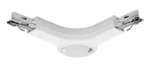 Schienensystem-Verbinder LED L-Connector in Weiß, Weiß