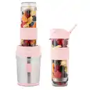 Bild 1 von HKoenig Smoothie, Hellrosa, Metall, 11.3x35x15 cm, Küchengeräte, Mixer