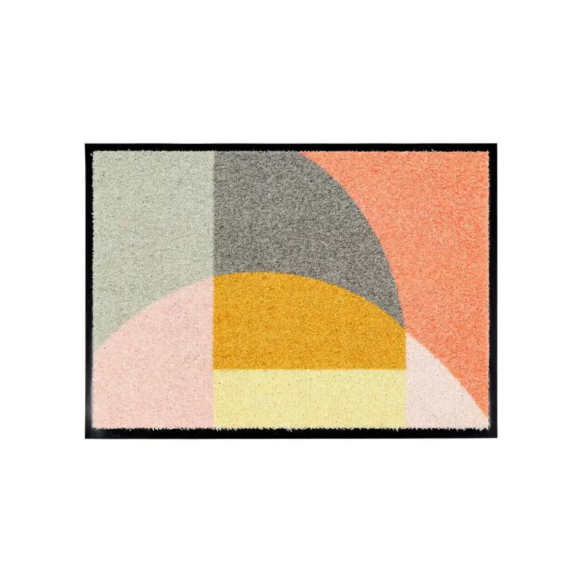 Bild 1 von Schöner Wohnen Fussmatte Bellevue, Mehrfarbig, Textil, Abstraktes, rechteckig, 67x100 cm, Bsci, schmutzabweisend, für Fußbodenheizung geeignet, rutschhemmend, pflegeleicht, Teppiche & Böden, Fuß