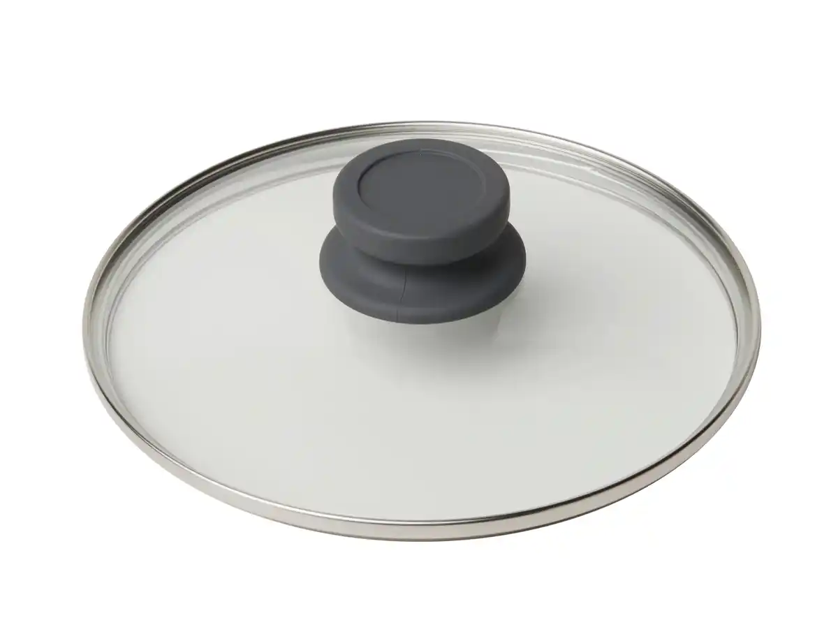 Bild 1 von Deckel Basic Ø  ca. 20cm, Grau, Klar, Silberfarben