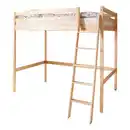 Bild 1 von Livetastic Hochbett Ticaa 891341 Matthias 140, Kiefer, Holz, Kiefer, massiv, Höhe ca. 16 cm, links montierbar, rechts montierbar, 140x200 cm, für Rollrost geeignet, Kinder- & Jugendzimmer, Kinderm