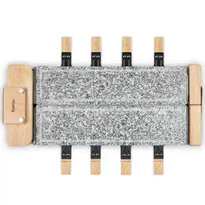 HKoenig Raclette-Gerät, Zirbelkiefer, Holz, 22x13x54.8 cm, Küchengeräte, Tischgrills & Fondues, Raclette-Grills