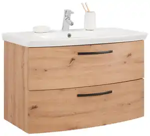 Waschtischkombi in Eiche Artisan, Eiche Artisan