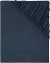 Bild 1 von LIV&BO® Feinbiber-Spannbettlaken ca. 180 - 200 x 200 cm