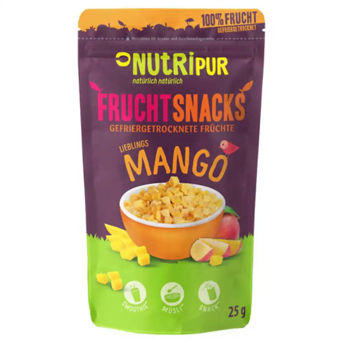 Bild 1 von Fruchtsnacks 25 g, Mango