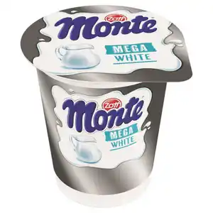 ZOTT Monte Mega XXL 400 g, White