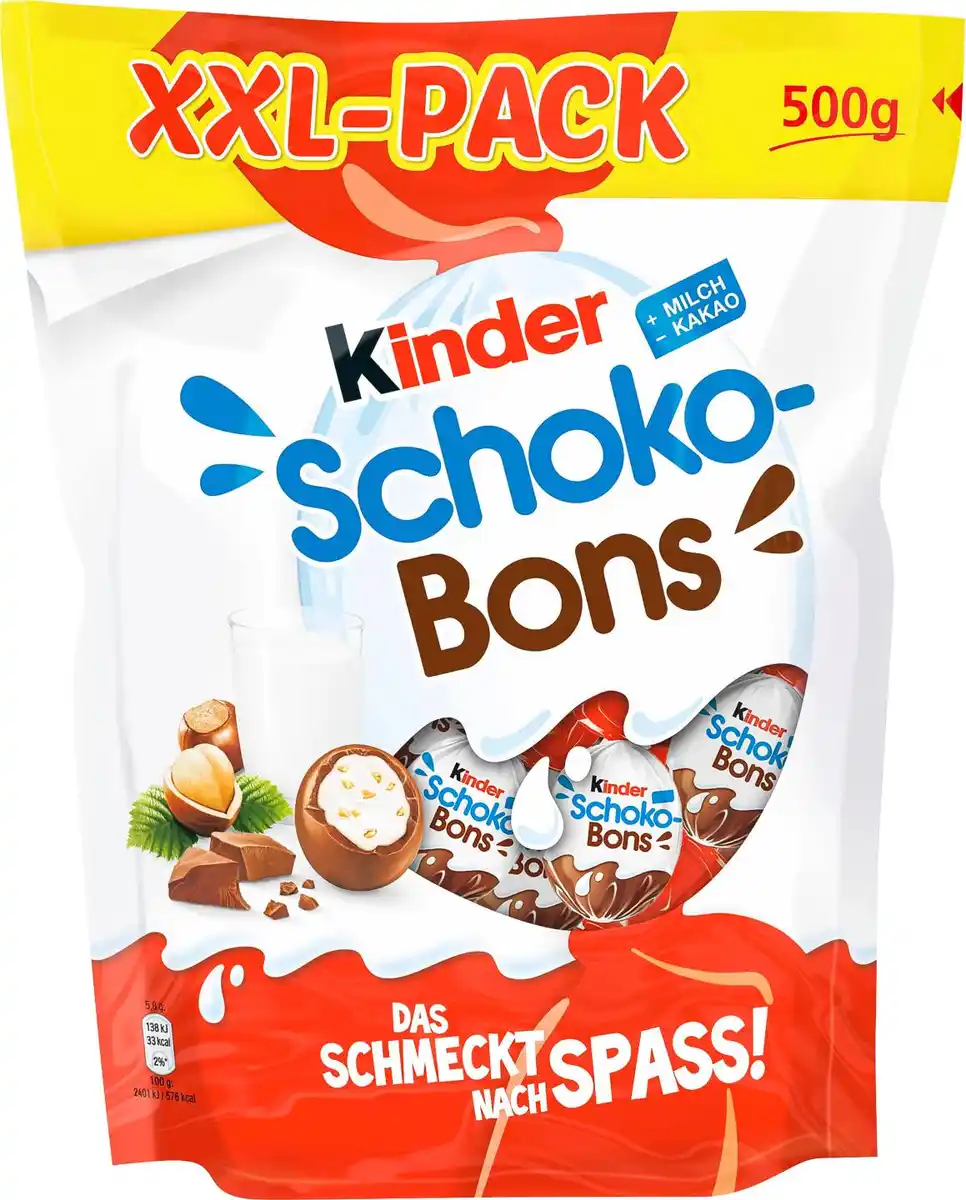 Bild 1 von KINDER Schoko-Bons, 500-g-Packg.