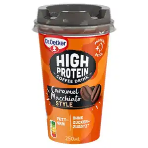 DR. OETKER High Protein Kaffeedrink 250 ml, Caramel Macchiato