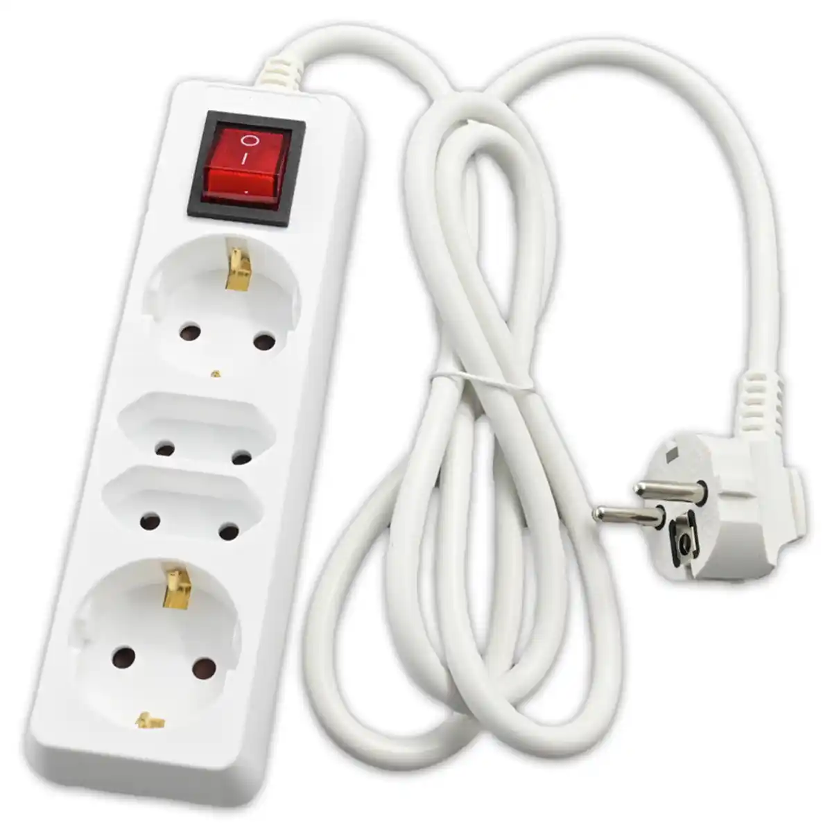 Bild 1 von Powertec Electric Steckdosenleiste 4-fach