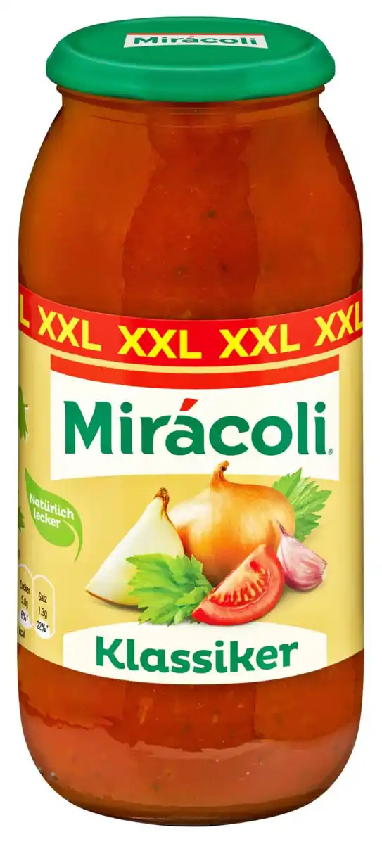 Bild 1 von MIRÁCOLI Pasta-Sauce XXL, 675-g-Glas