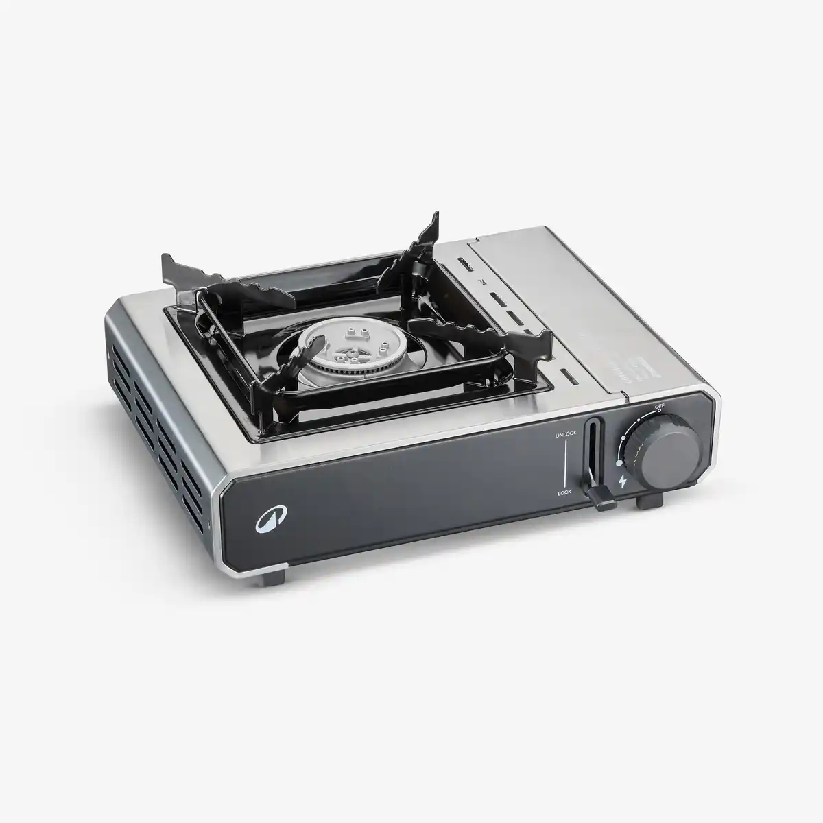 Bild 1 von QUECHUA Gaskocher Piezozündung Camping- 100 1 Kochstelle 2.200 W