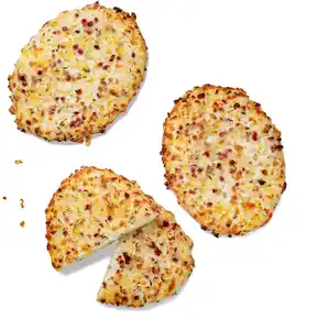 Flammkuchen, Stück