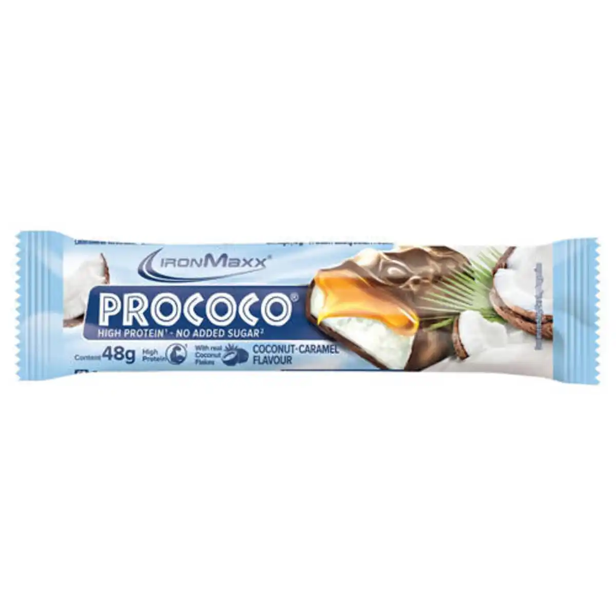 Bild 1 von IRONMAXX Prococo Riegel 48 g, Coconut Caramel