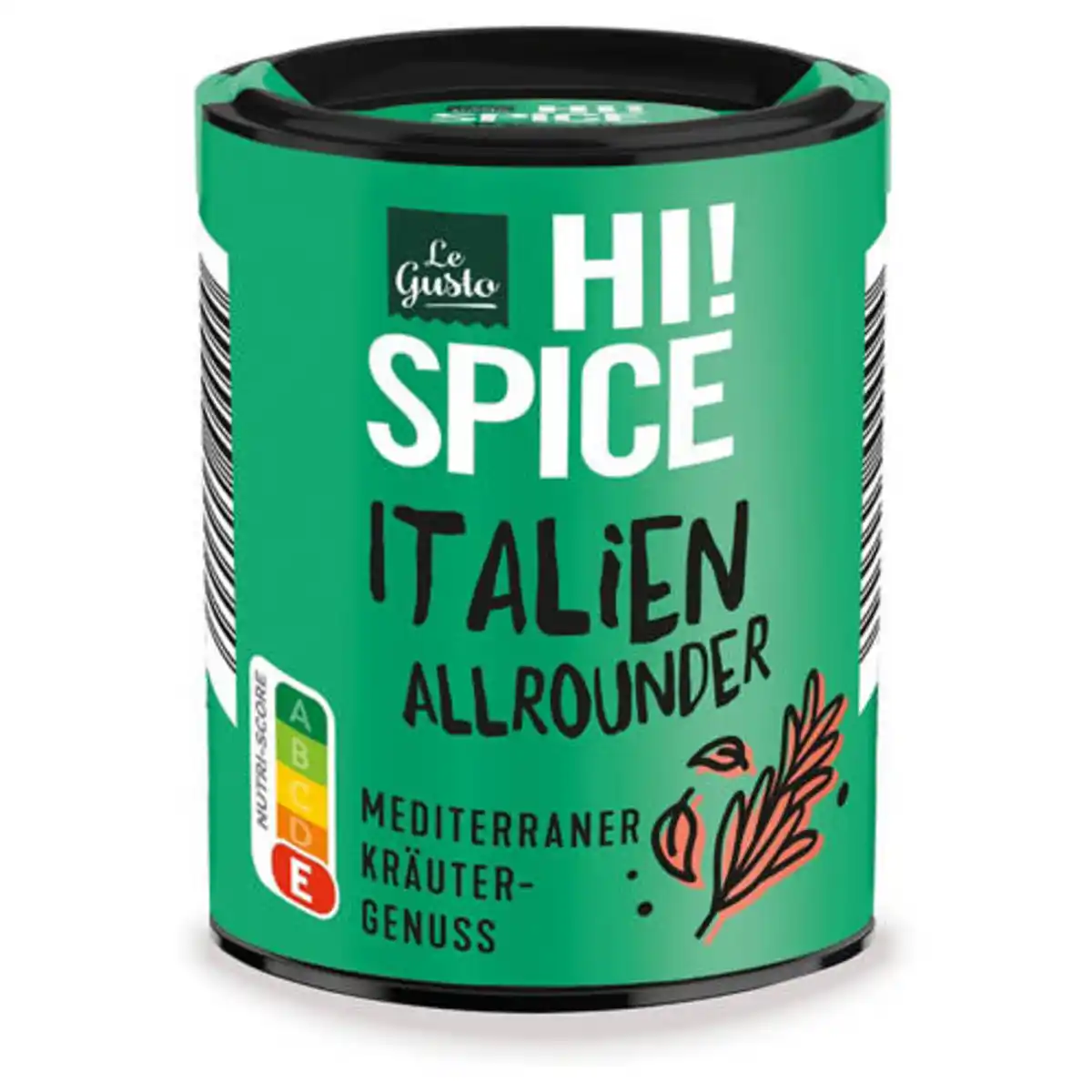 Bild 1 von LE GUSTO Hi! Spice Italienische Gewürzmischungen, Italian Allrounder 42 g