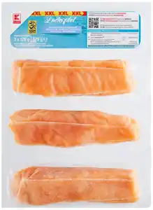 K-CLASSIC Lachsfilets XXL, 3 St. = 375-g-Großpackg.