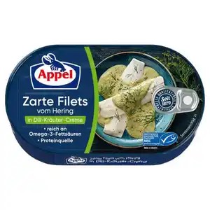 Heringsfilet 200 g, Dill-Kräuter Creme