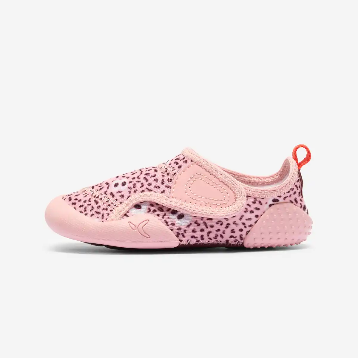 Bild 1 von DECATHLON Turnschuhe Babys/Kleinkinder Klett rutschfest atmungsaktiv - Muster rosa