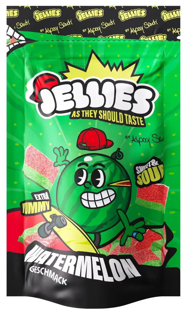 Bild 1 von JELLIES Fruchtgummistreifen, 180-g-Packg.