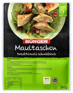 BÜRGER Maultaschen, 300 - 360-g-Packg.