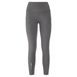 CRANE Damen Lauf-Leggins, Grau, S 36/38