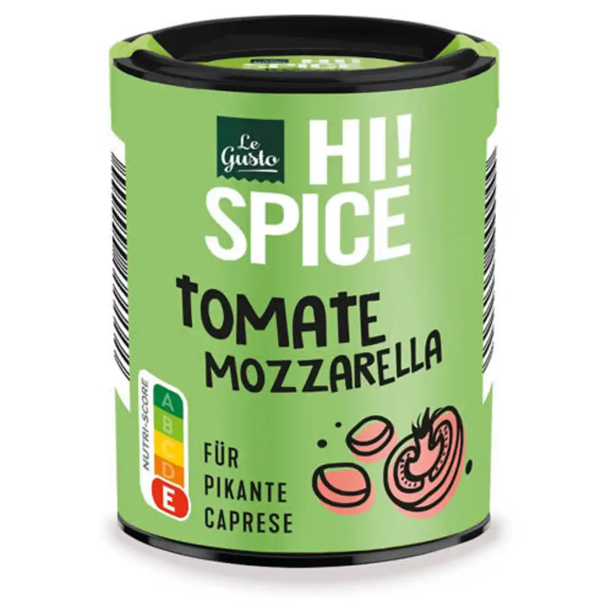 Bild 1 von LE GUSTO Hi! Spice Italienische Gewürzmischungen, Tomate-Mozzarella, 60 g
