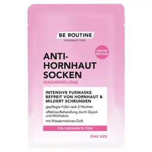 #BE ROUTINE Anti-Hornhaut-Socken, Wassermelone