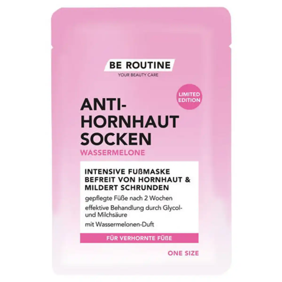 Bild 1 von #BE ROUTINE Anti-Hornhaut-Socken, Wassermelone