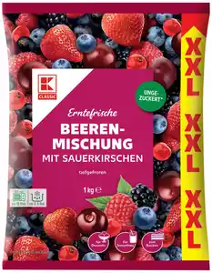 K-CLASSIC Beerenmischung mit Sauerkirschen XXL, 1-kg-Großpackg.