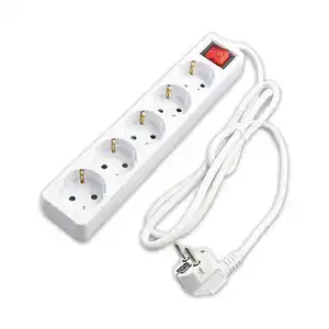 Powertec Electric Steckdosenleiste 5-fach