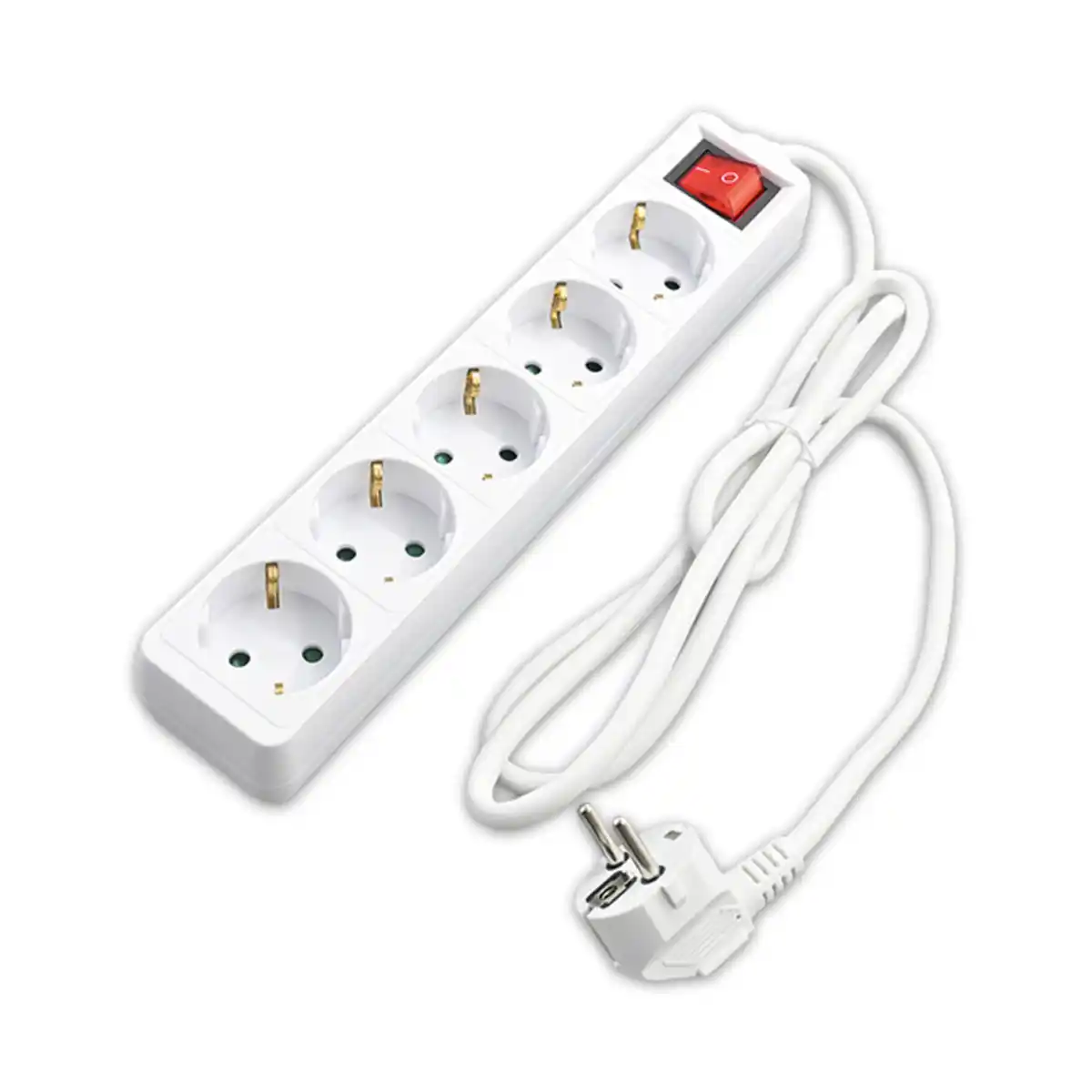 Bild 1 von Powertec Electric Steckdosenleiste 5-fach