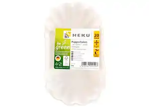 Pappschalen weiß