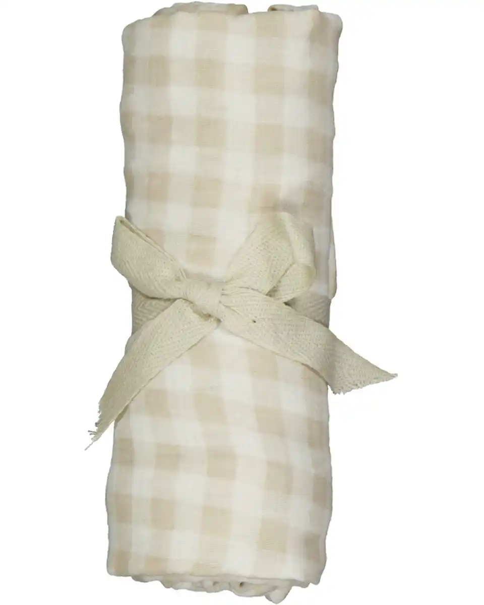 Bild 1 von Mullwindel - Beige, Beige, One size