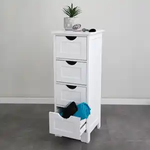 Schubladenschrank 'Maine' 4 Schubladen mit Haltestopp