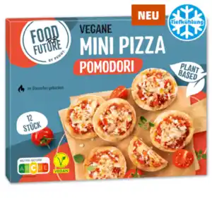 FOOD FOR FUTURE Vegane Mini Pizza*