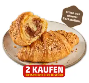 BÄCKERKRÖNUNG Das süße Nuss-Nugat-Creme-Croissant