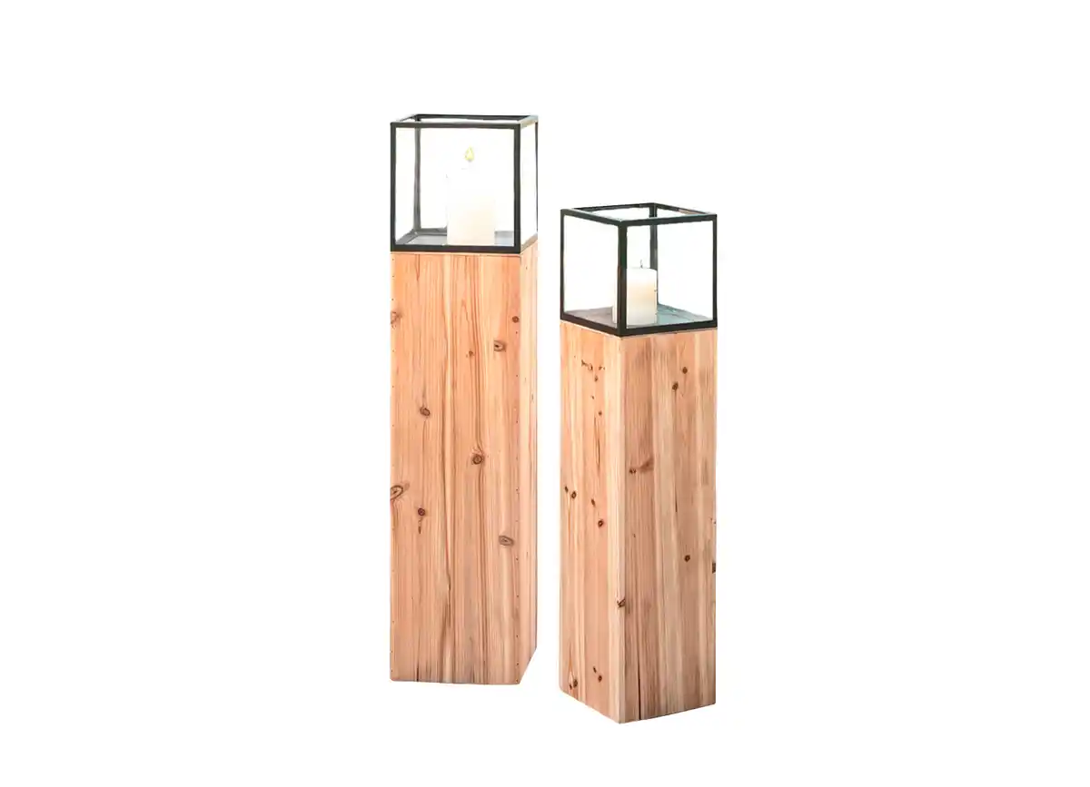Bild 1 von Kerzenhalter Säule aus Holz