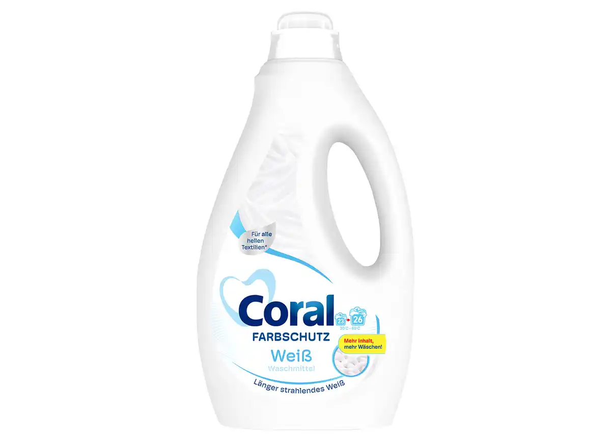 Bild 1 von Coral Flüssigwaschmittel White