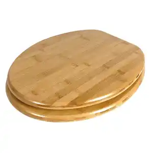 WC-Sitz aus Bambusholz