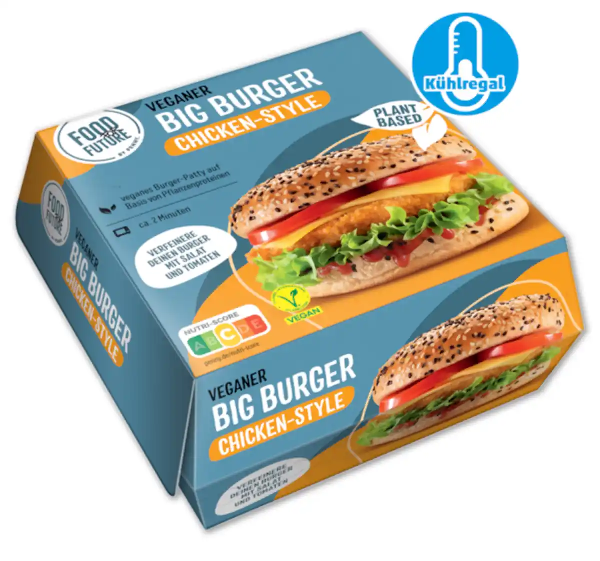 Bild 1 von FOOD FOR FUTURE Veganer Big Burger*