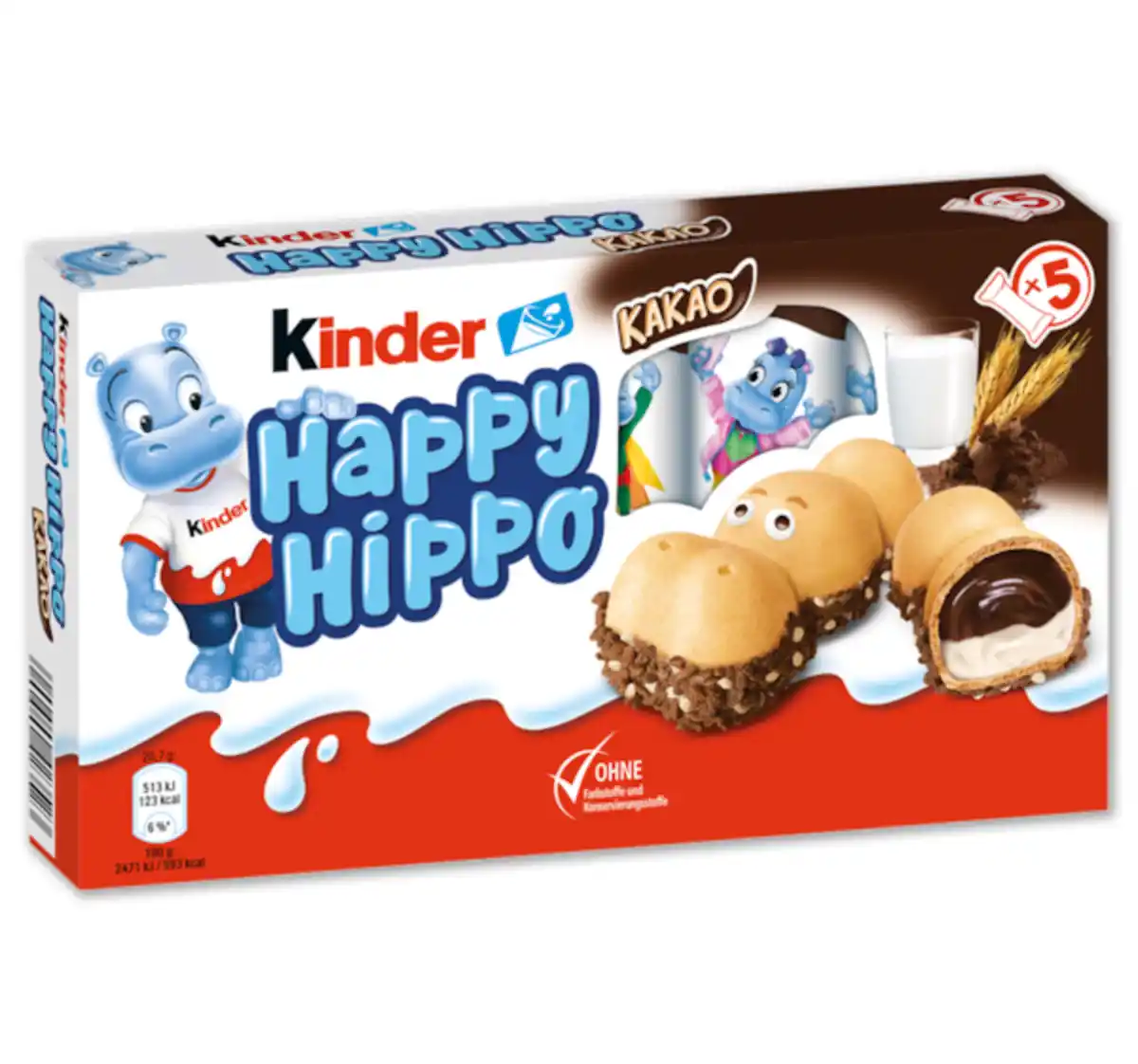 Bild 1 von KINDER Happy Hippo*